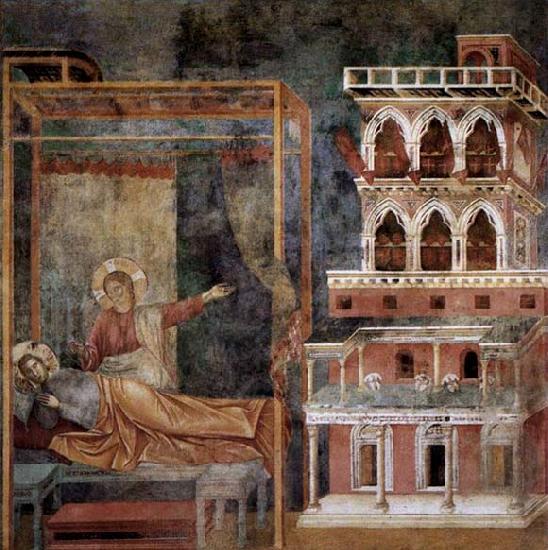 GIOTTO di Bondone Dream of the Palace oil painting picture